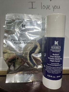 Brand New Kiehl's Retinol Fast Release Wrinkle-Reducing Night Serum~ $88